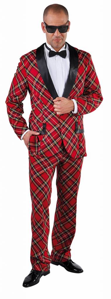 Landen Thema Kostuum | Schotse Hooglander Gala Smoking | Man | XXL | Carnaval kostuum | Verkleedkleding