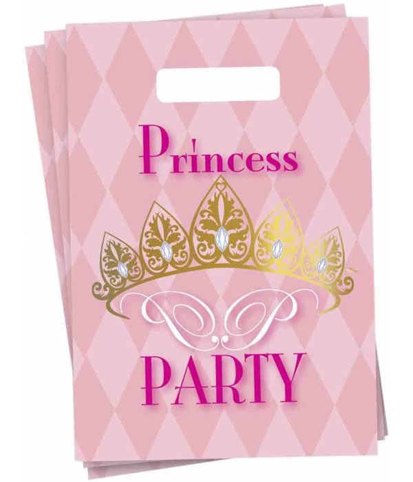 Prinsessen Uitdeelzakjes Party 6 stuks