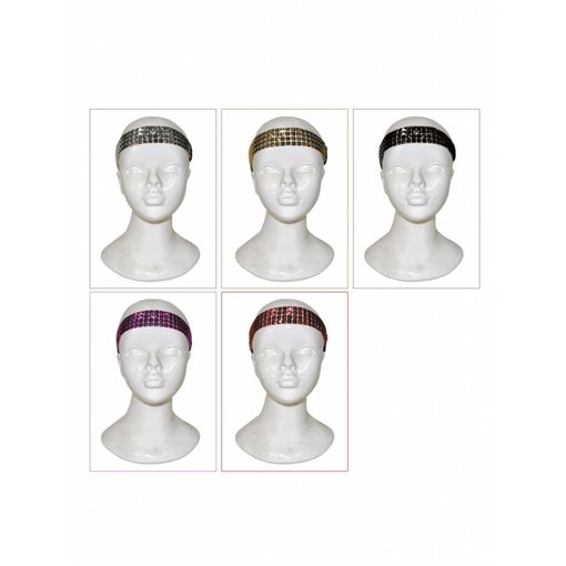 Disco Haarband diverse kleuren