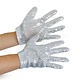 Handschoenen Michael Jackson zilver kind