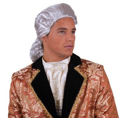 Pruik Mozart afbeelding