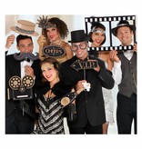 Jumbo Photo Prop Kit Glitz & Glam - 12 stuks