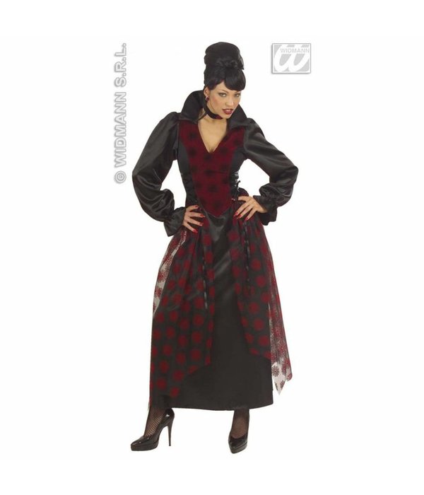 Victoriaanse Dames Vampier Royal Lady Kostuum