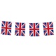 Engelse Vlaggenlijn UK - 10 meter