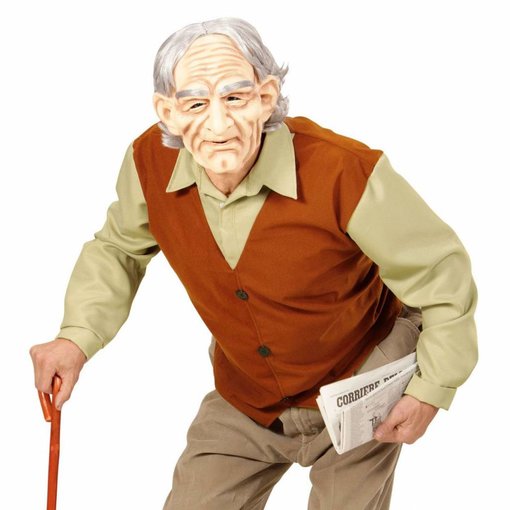 Opa Oude Man Kostuum