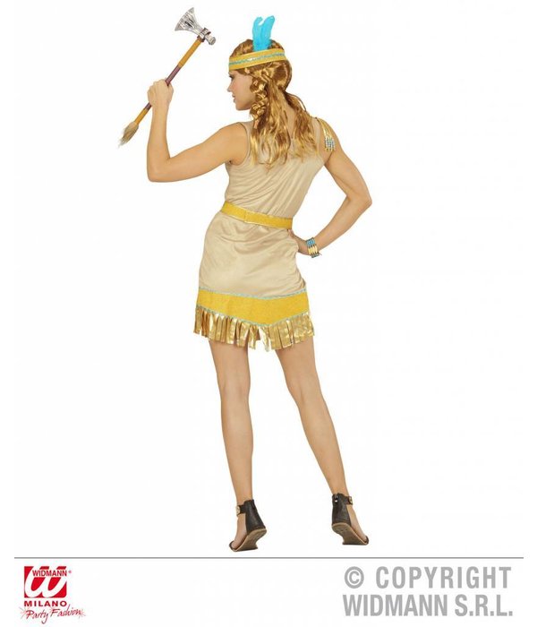 Gouden Indianenkostuum dames