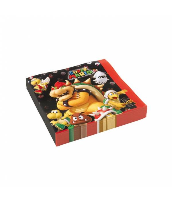 Super Mario Servetten 20 stuks