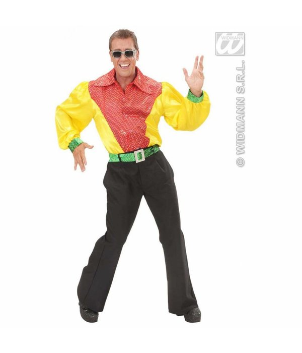 Blouse Pailletten Samba 3-kleuren man