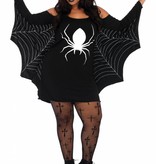 Spinnenweb Tuniek vrouw Plus size