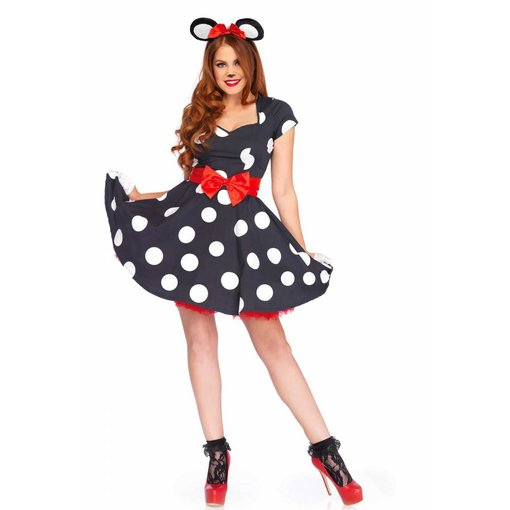 Miss Minnie Mouse kostuum