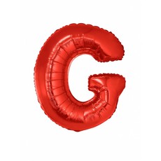 Folieballon Rood Letter 'G' groot