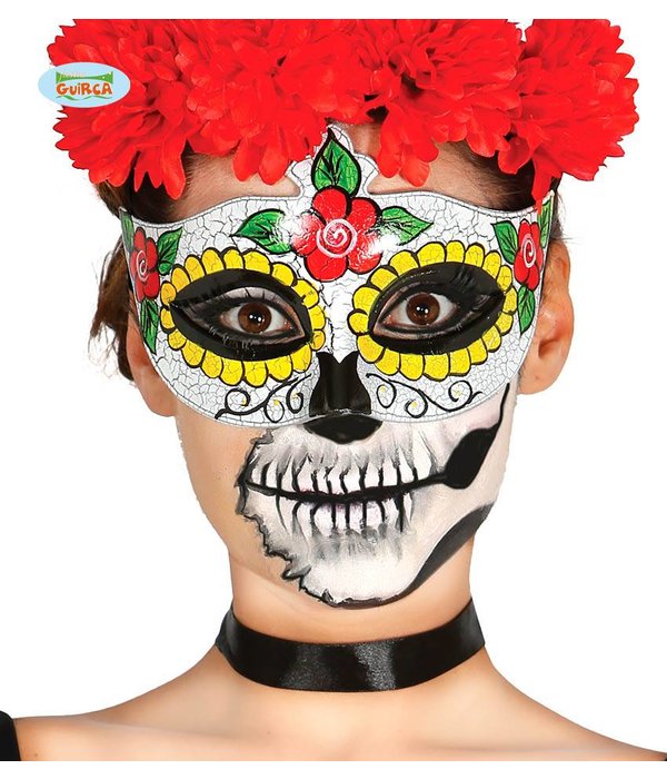 Day Of The Dead Oogmasker Trix
