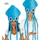 Blauwe Octopus hoed
