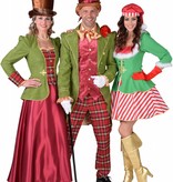 Kerstelf Kostuum Vrouw