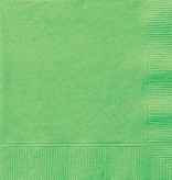 Lime Groen servetten 20 stuks