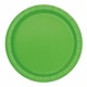Feestborden Lime groen 23cm