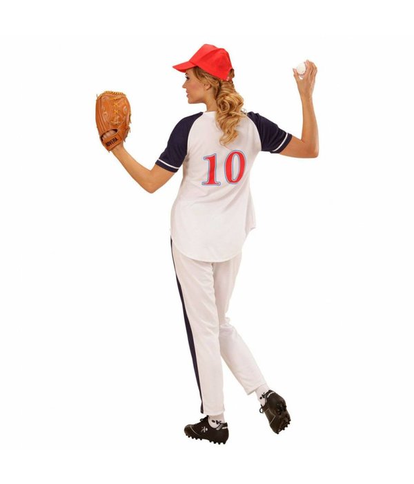 All Star Honkbal Vrouw Kostuum