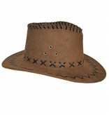 Cowboyhoed bruin kind