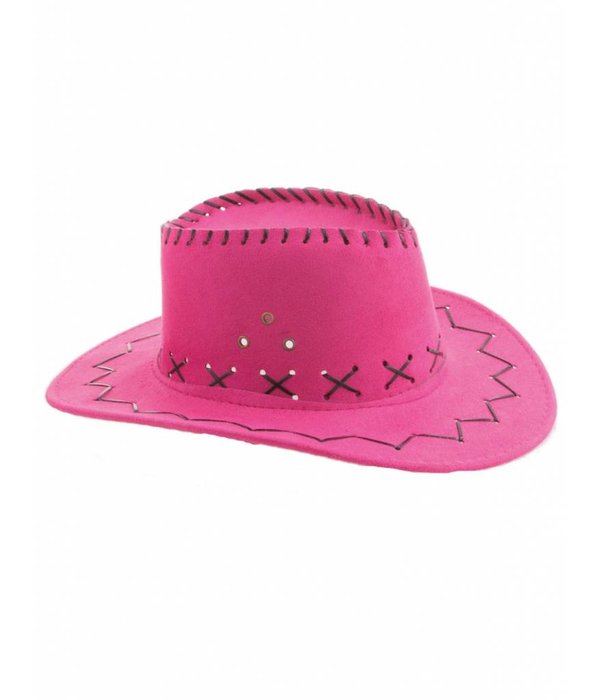 Cowboyhoed roze kind