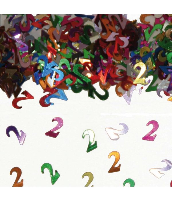 2 Jaar Tafeldecoratie / Sierconfetti