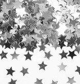 Tafeldecoratie / sierconfetti ster zilver
