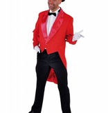 Slipjas rood heren Cabaret half gevoerd