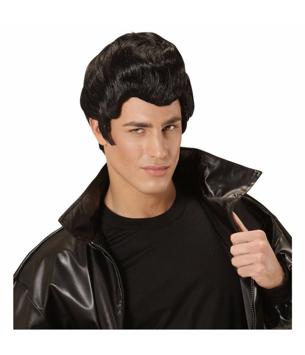Grease Pruik Rockabilly