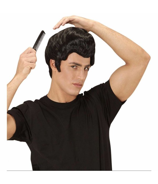 Grease Pruik Rockabilly