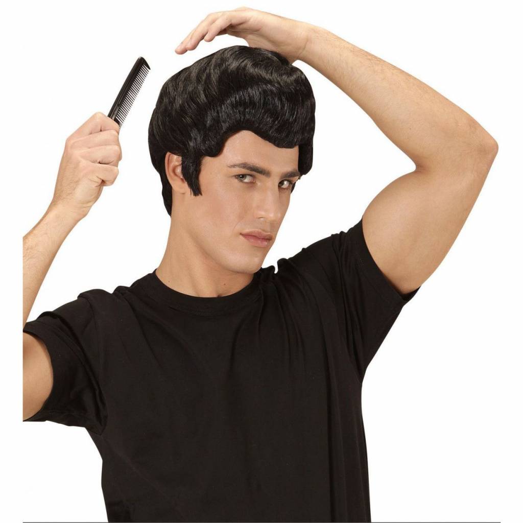 Grease Pruik Rockabilly Feestbazaar.nl