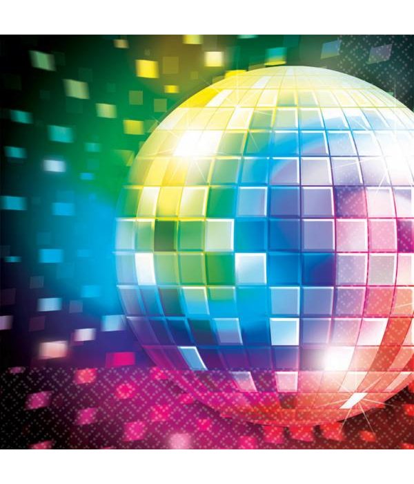 16 Servetten Disco Fever 70's