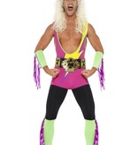 Retro Worstelaar kostuum