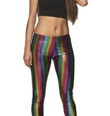 Legging Regenboog zeemeermin stretch