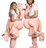 Stap in kostuum Flamingo