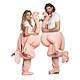 Stap in kostuum Flamingo