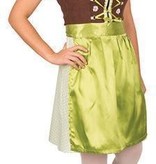 Jurk Tirol groen/bruin