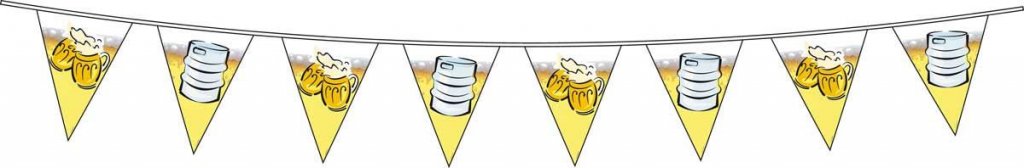 Vlaggenlijn Bierfeest 6m afbeelding
