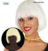 Glow in Dark Bobline pruik