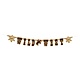 Letterbanner Wild West 110cm