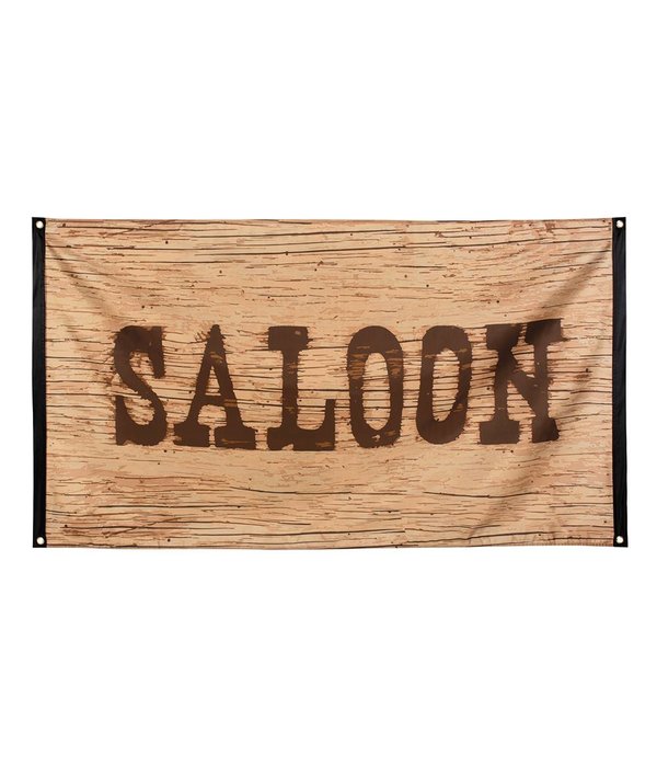 Vlag Wild West Saloon (90 x 150 cm)