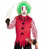 Sad Face Horror Clown Man Kostuum