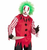 Sad Face Horror Clown Man Kostuum