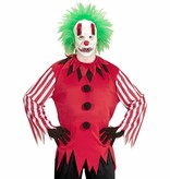 Sad Face Horror Clown Man Kostuum