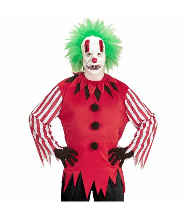 Sad Face Horror Clown Man Kostuum