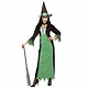Groene Heks Vrouw Kostuum