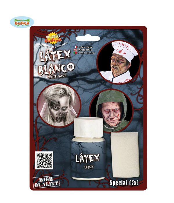 Potje latex met spons 26gr