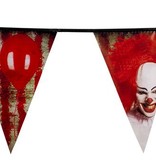 Vlaggenlijn Horror clown (6 m)