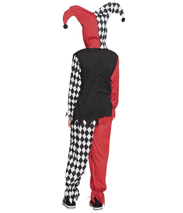 Horror Harlequin kostuum kind