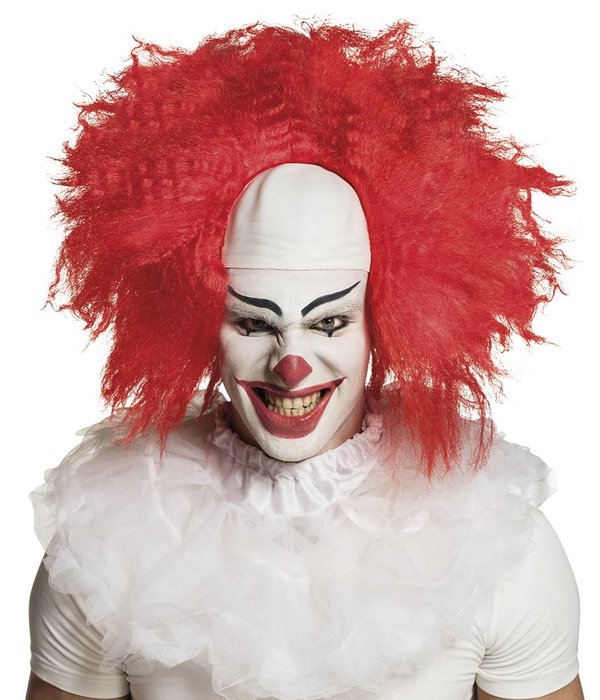 Pruik Horror clown