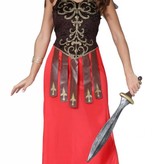 Spartaanse dameskostuum middeleeuwen