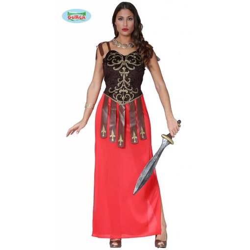 Spartaanse dameskostuum middeleeuwen